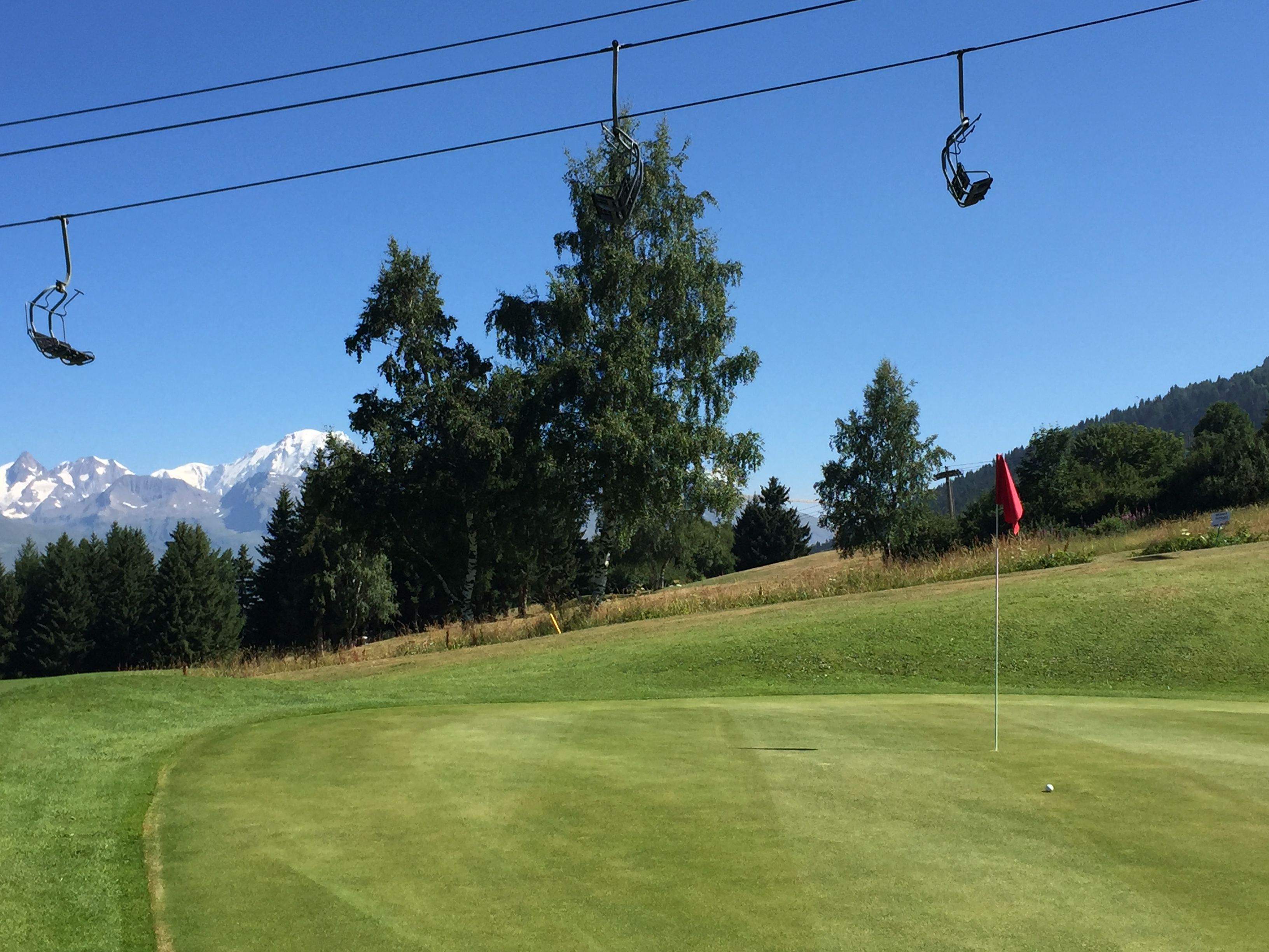 blog de voyages - golf Les Arcs