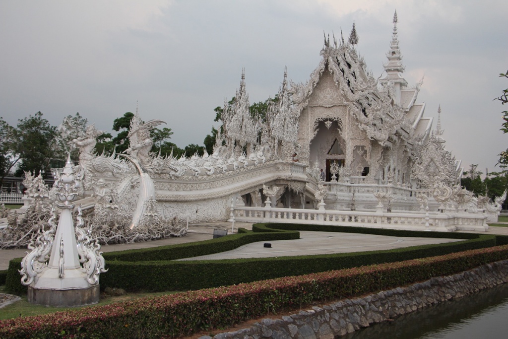 wat rong khun, le triangle d'or
