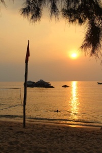 sunset tioman island