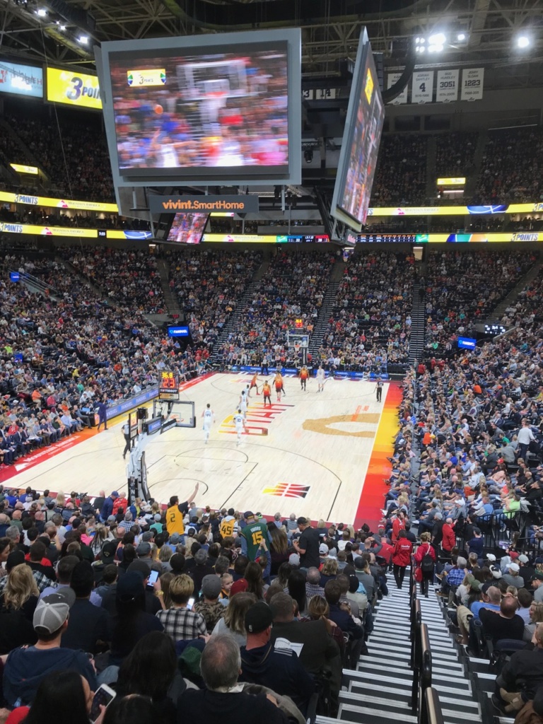 Le Vivint Arena à Salt Lake City