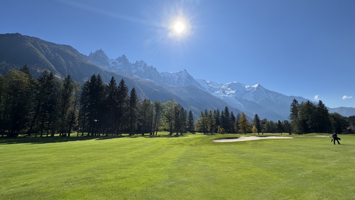 Golf de Chamonix, Mont Blanc