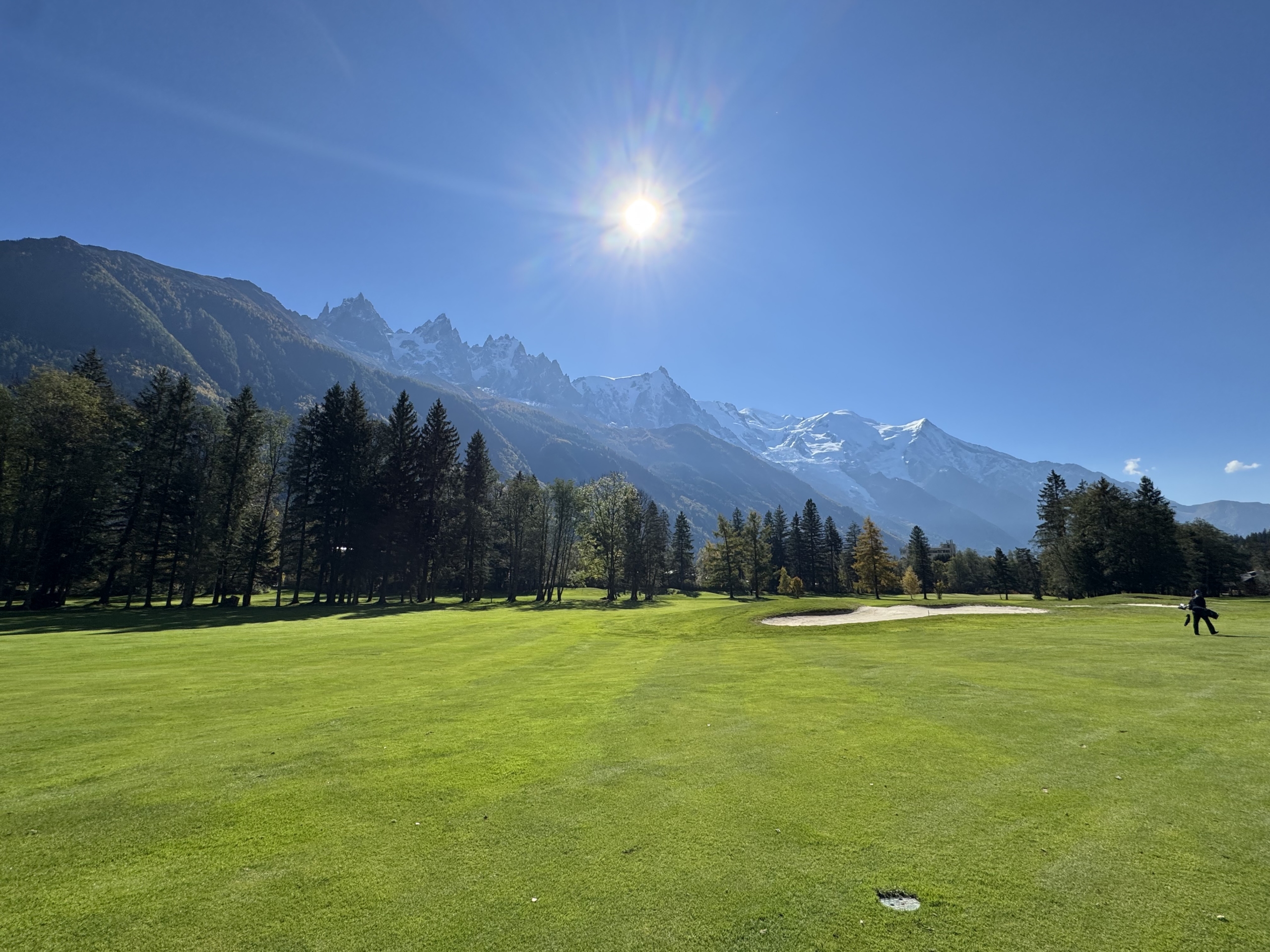 Golf de Chamonix, Mont Blanc