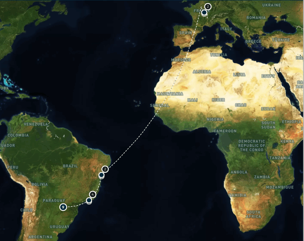 polarstep valseban voyage brésil